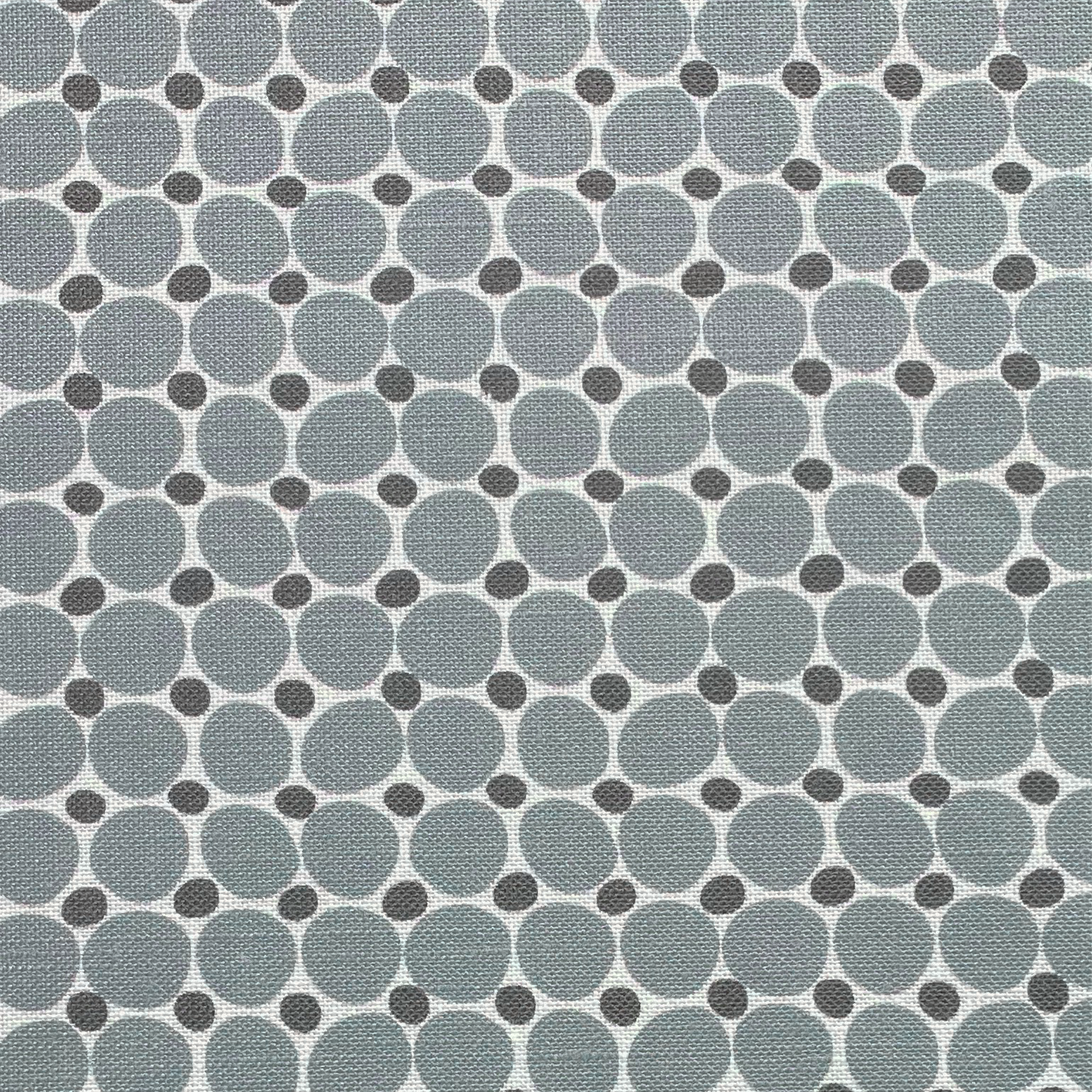 Cobblestone fabric in Lagoon by Emily Daws – close-up view showcasing linen texture and design – Charleston fabric by the yard for interiors