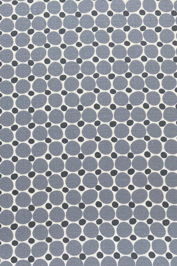 Cobblestone Fabric in Ink