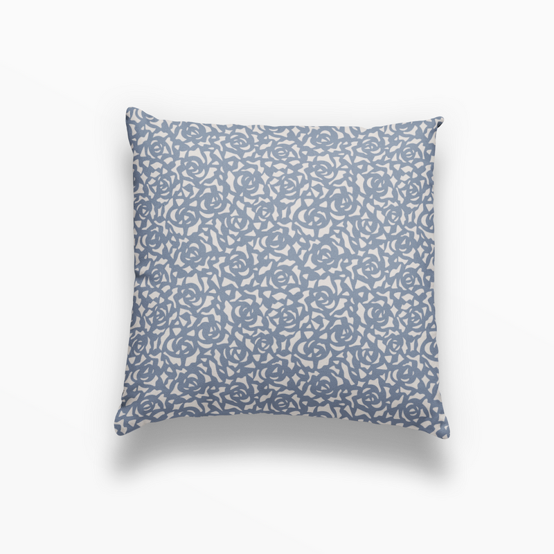 Gardenia Pillow in Cobalt