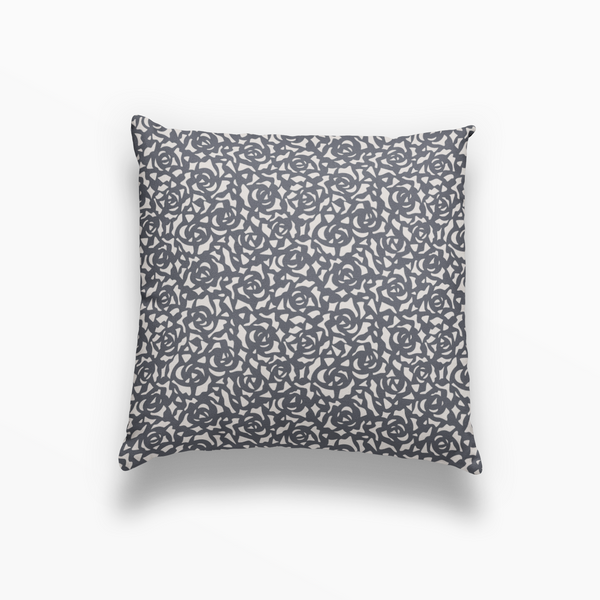 Gardenia Pillow in Indigo