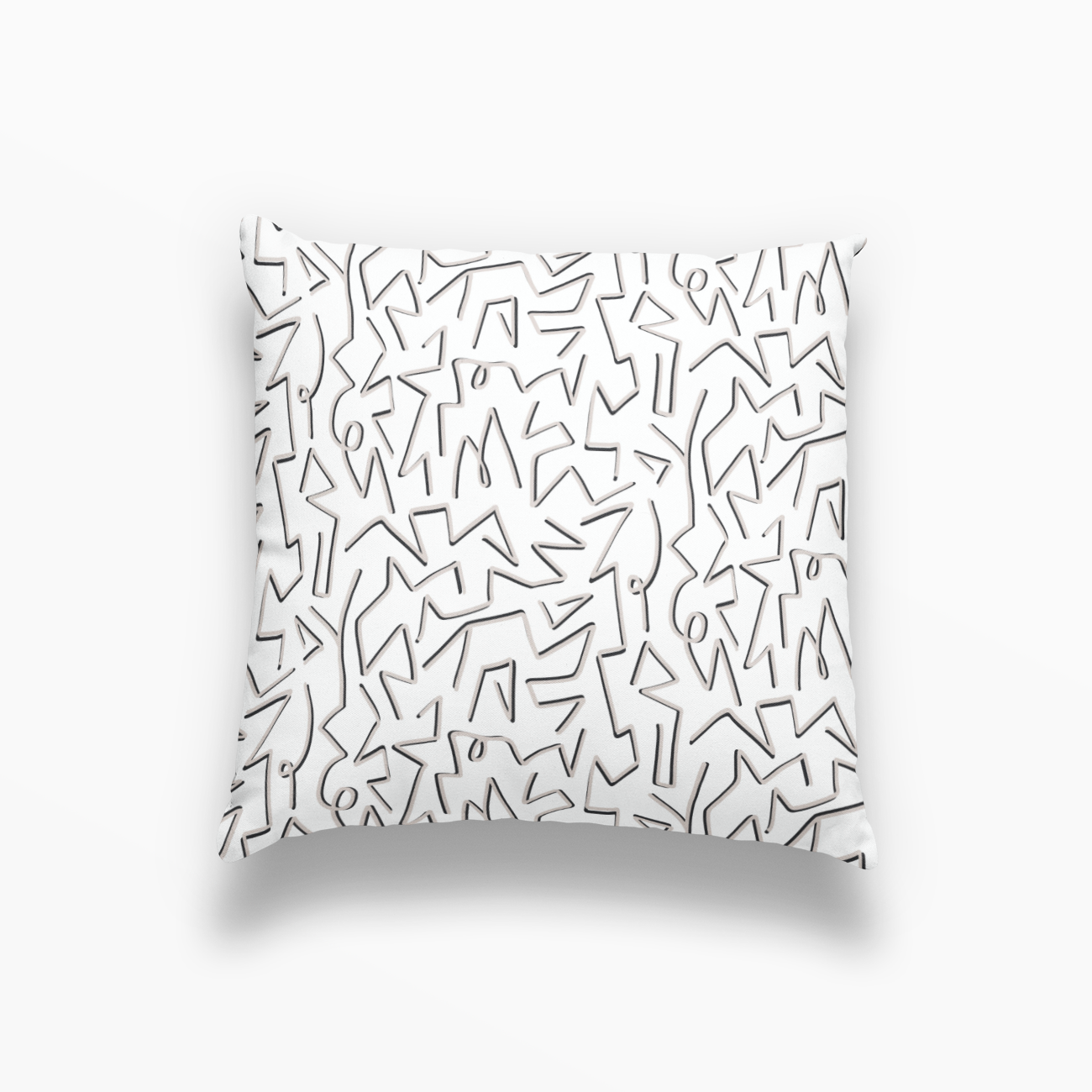 Emily Daws accent pillow in small-batch fabric, styled for bespoke interiors and trade professionals.