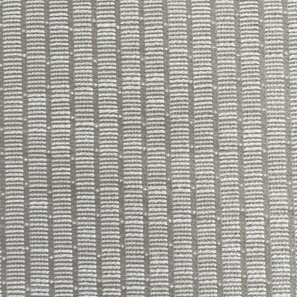 Jetty fabric in Dolphin by Emily Daws – close-up detail highlighting texture and linen weave, ideal for upholstery or drapery – Waterways fabric collection; Charleston luxury fabric by the yard for interiors and coastal homes