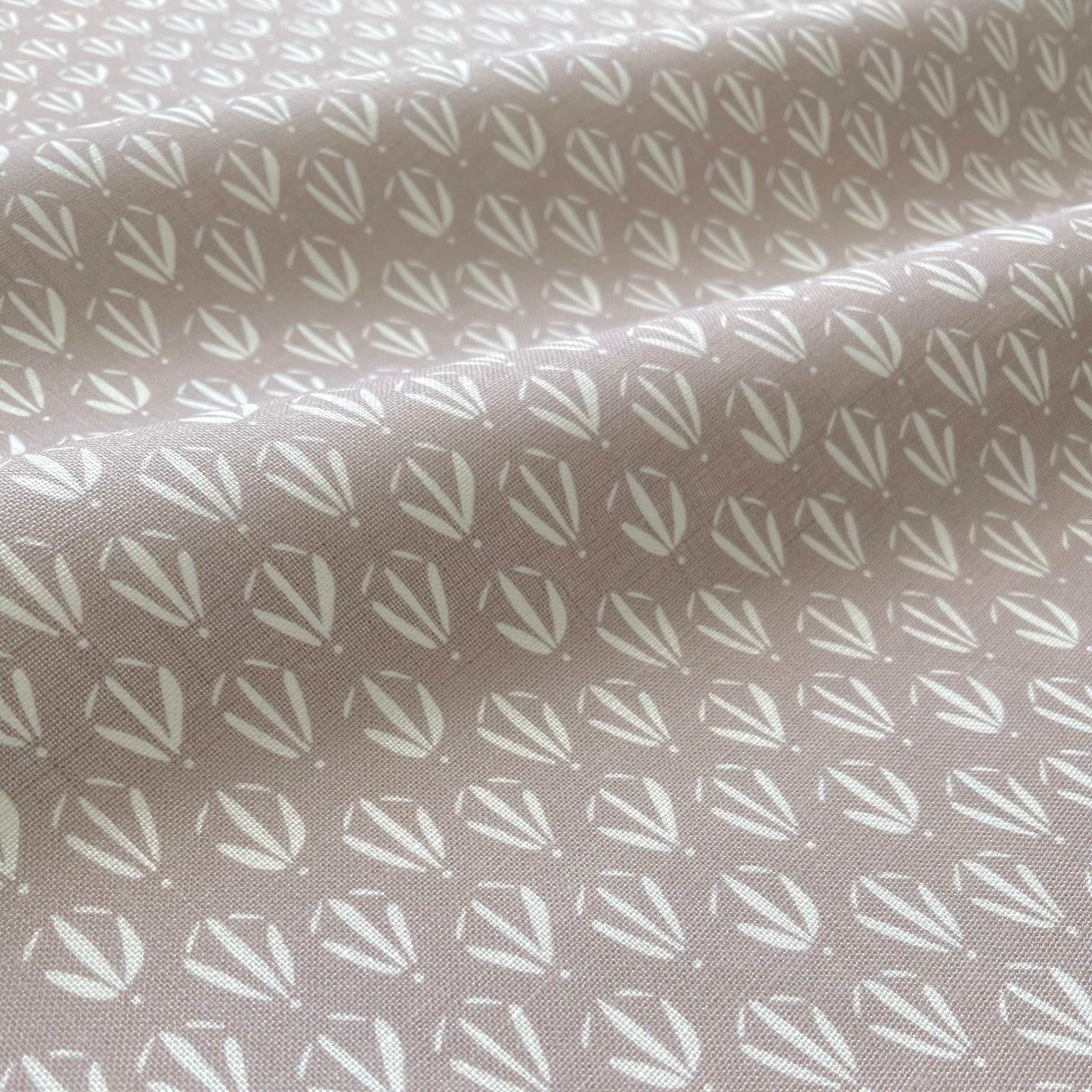 Kiawah fabric in Rosewood by Emily Daws – close-up showing natural fiber texture, ideal for beach house drapery or pillows – Sea Island fabric collection; luxury coastal fabric by the yard for interiors