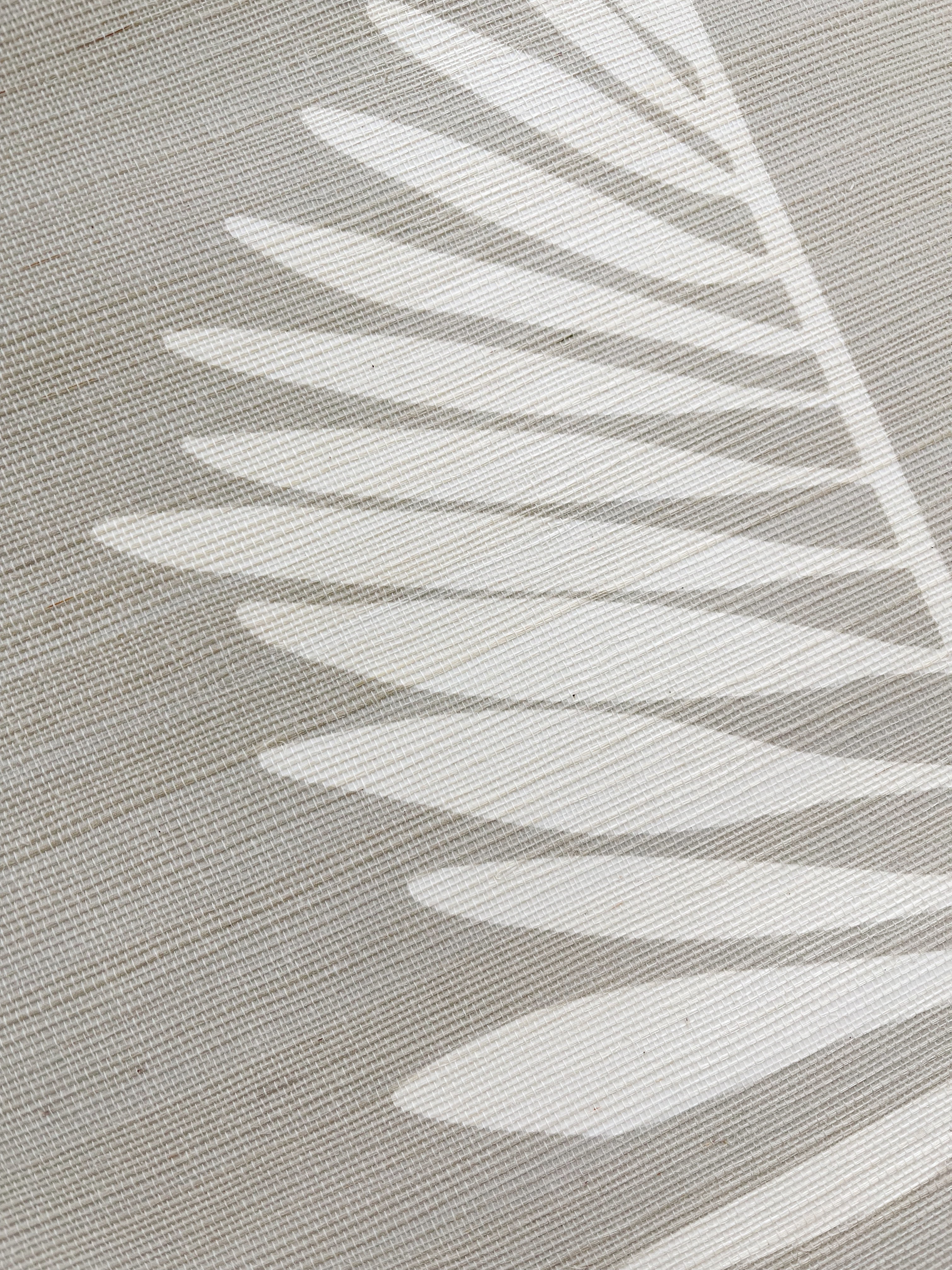 Palmetto Grasscloth wallpaper in Dune – close-up showing texture and tone of design