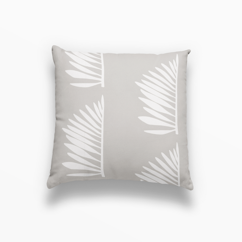 Palmetto Pillow in Almond