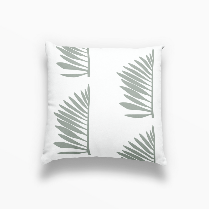 Palmetto Pillow in Leaf