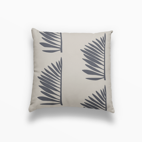 Palmetto Pillow in Midnight