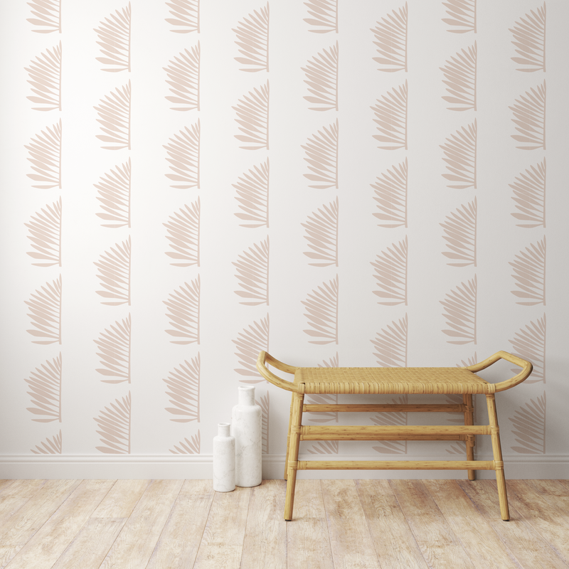 Palmetto Wallpaper in Melon