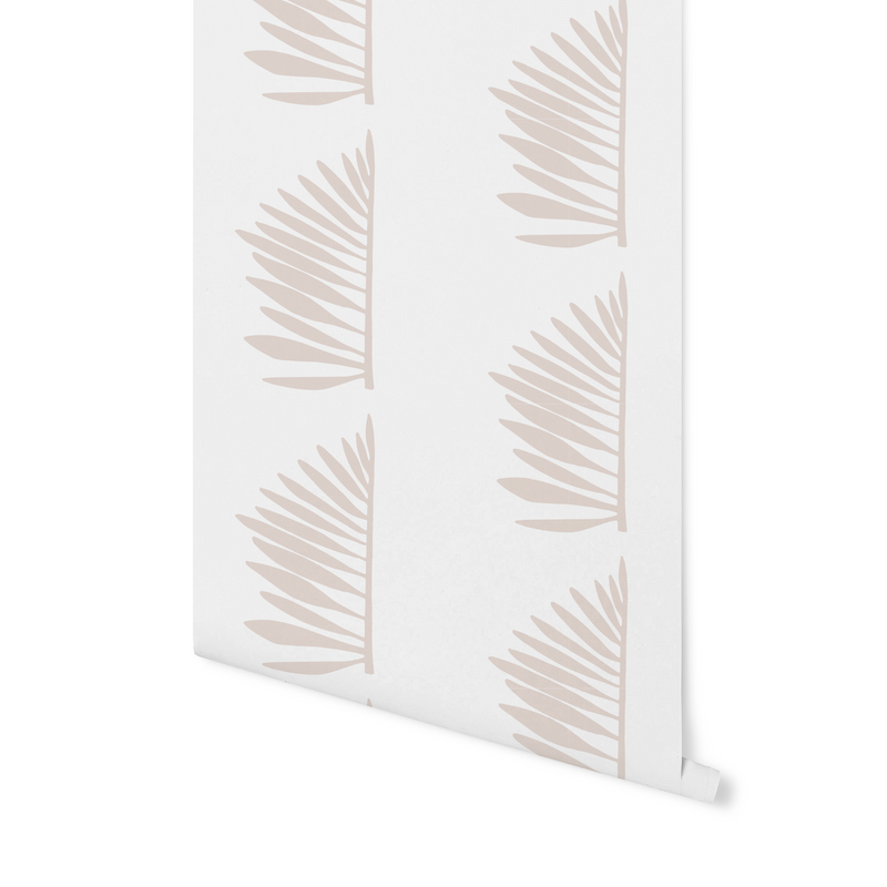 Palmetto Wallpaper in Melon