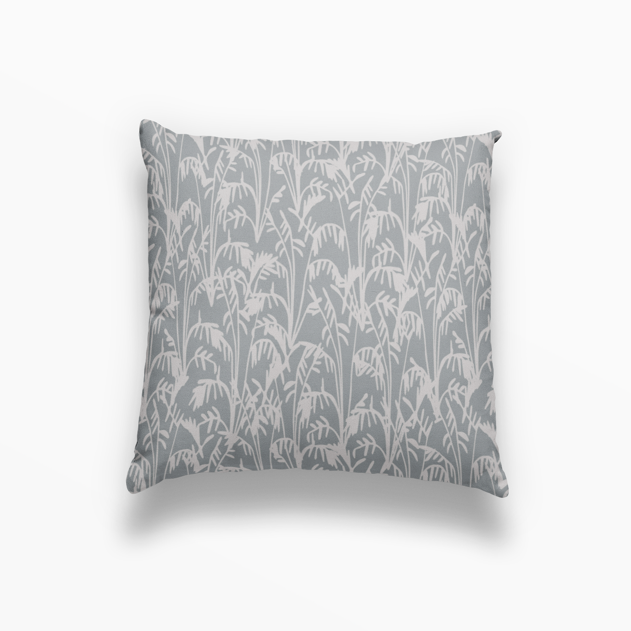 Emily Daws decorative pillow featuring heirloom-inspired fabric design.