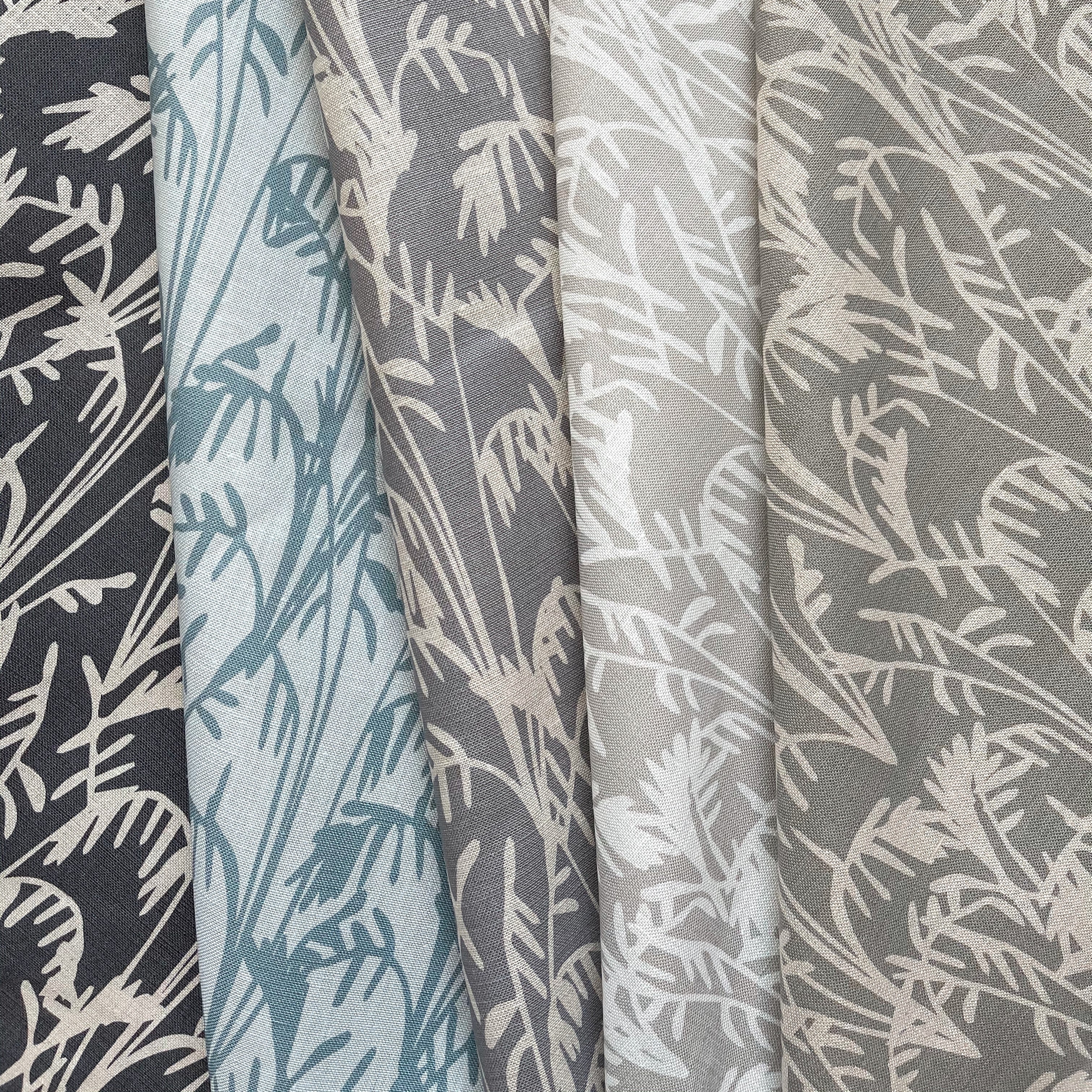 Seabrook II fabric in Aqua by Emily Daws – styled in a Sea Island coastal interior; designer fabric by the yard for Southern homes – Sea Island fabric collection; luxury coastal fabric by the yard for interiors