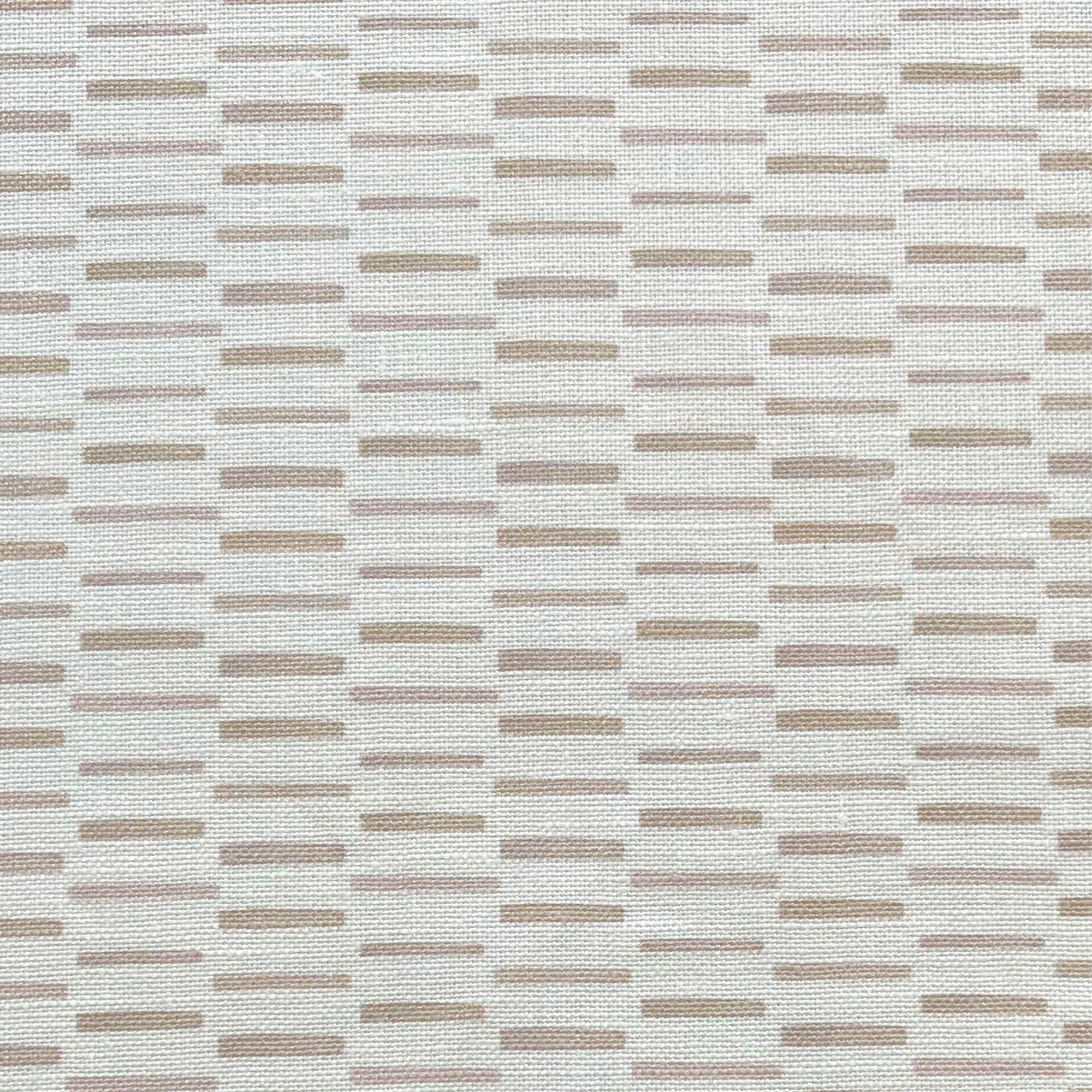 Sweetgrass fabric in Bloom by Emily Daws – close-up view showcasing linen texture and design – Charleston fabric by the yard for interiors