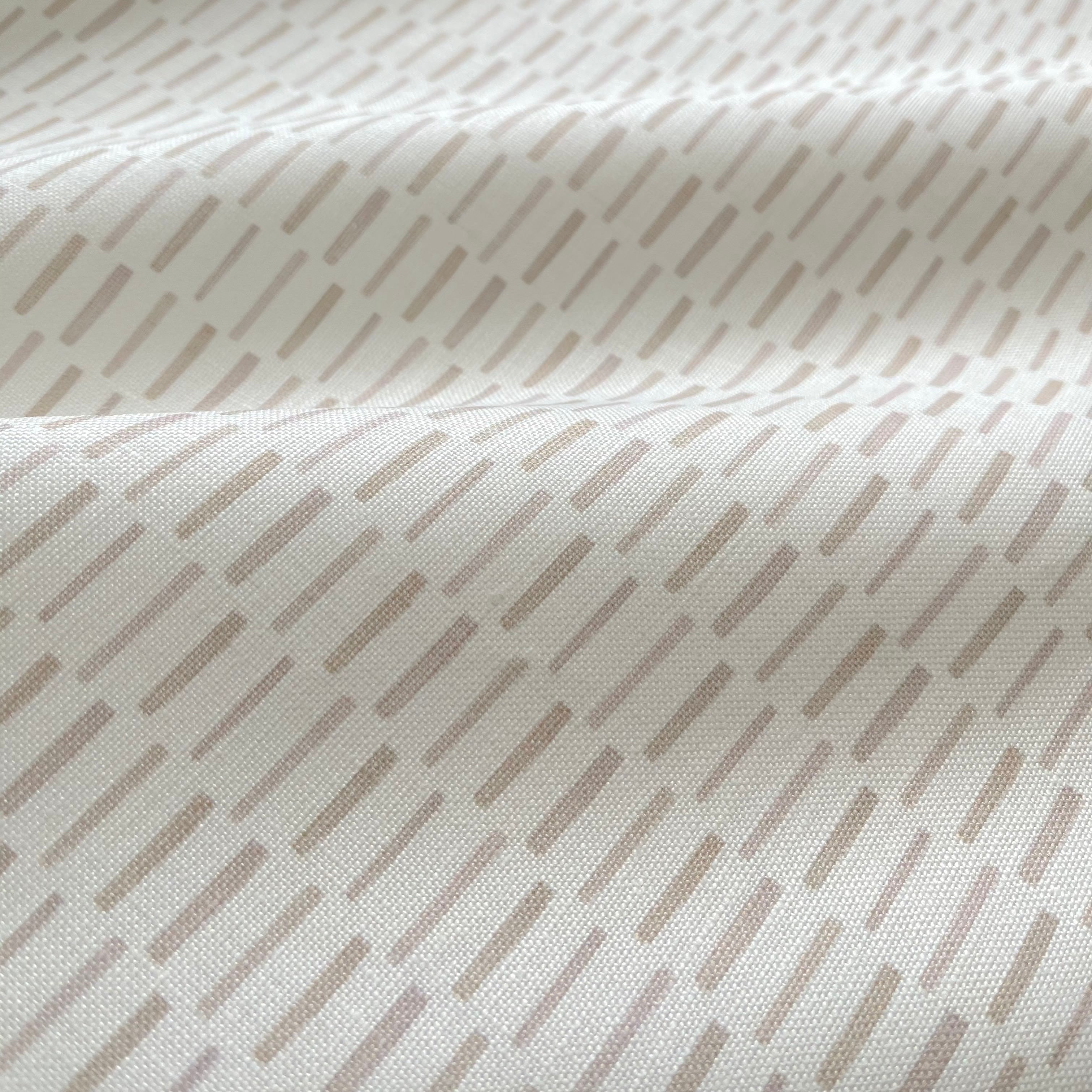 Sweetgrass fabric in Bloom by Emily Daws — close-up detail of Belgian linen, Charleston Collection