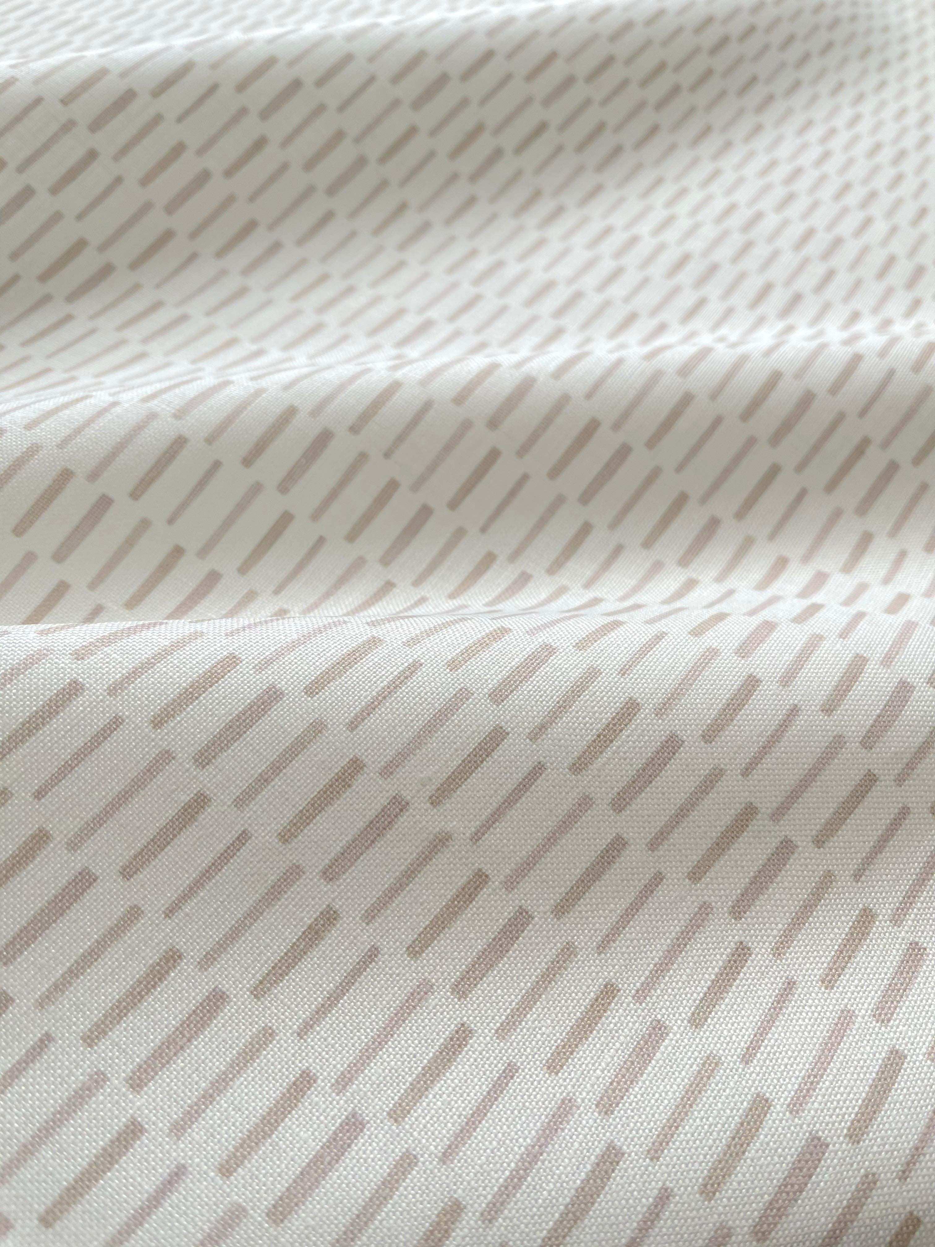 Sweetgrass fabric in Bloom by Emily Daws – close-up view showcasing linen texture and design – Charleston fabric by the yard for interiors