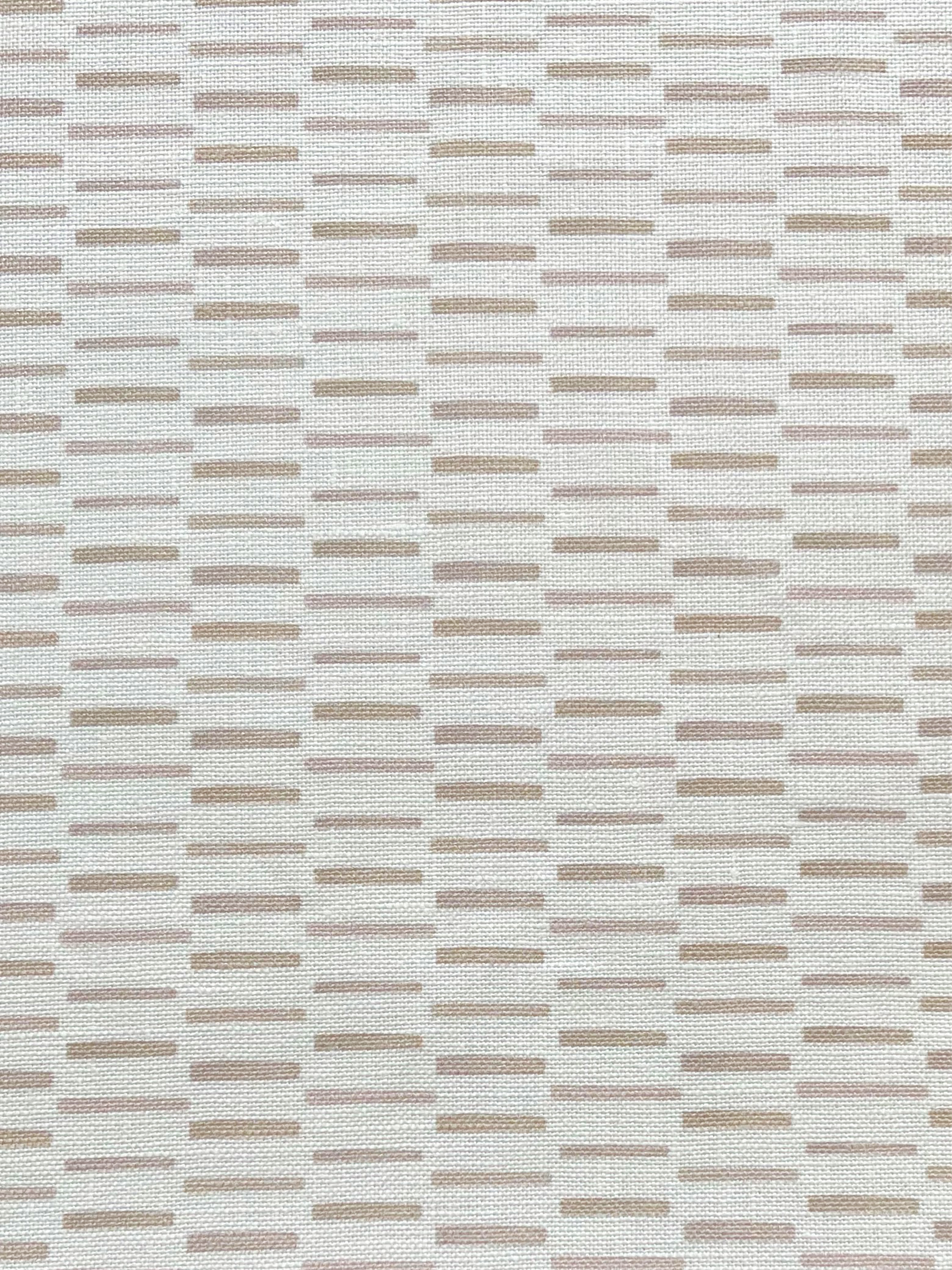 Sweetgrass fabric in Bloom by Emily Daws – close-up view showcasing linen texture and design – Charleston fabric by the yard for interiors