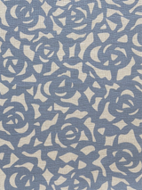 Gardenia Fabric in Cobalt