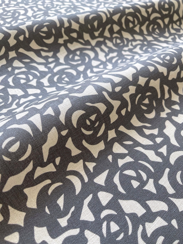 Gardenia Fabric in Indigo
