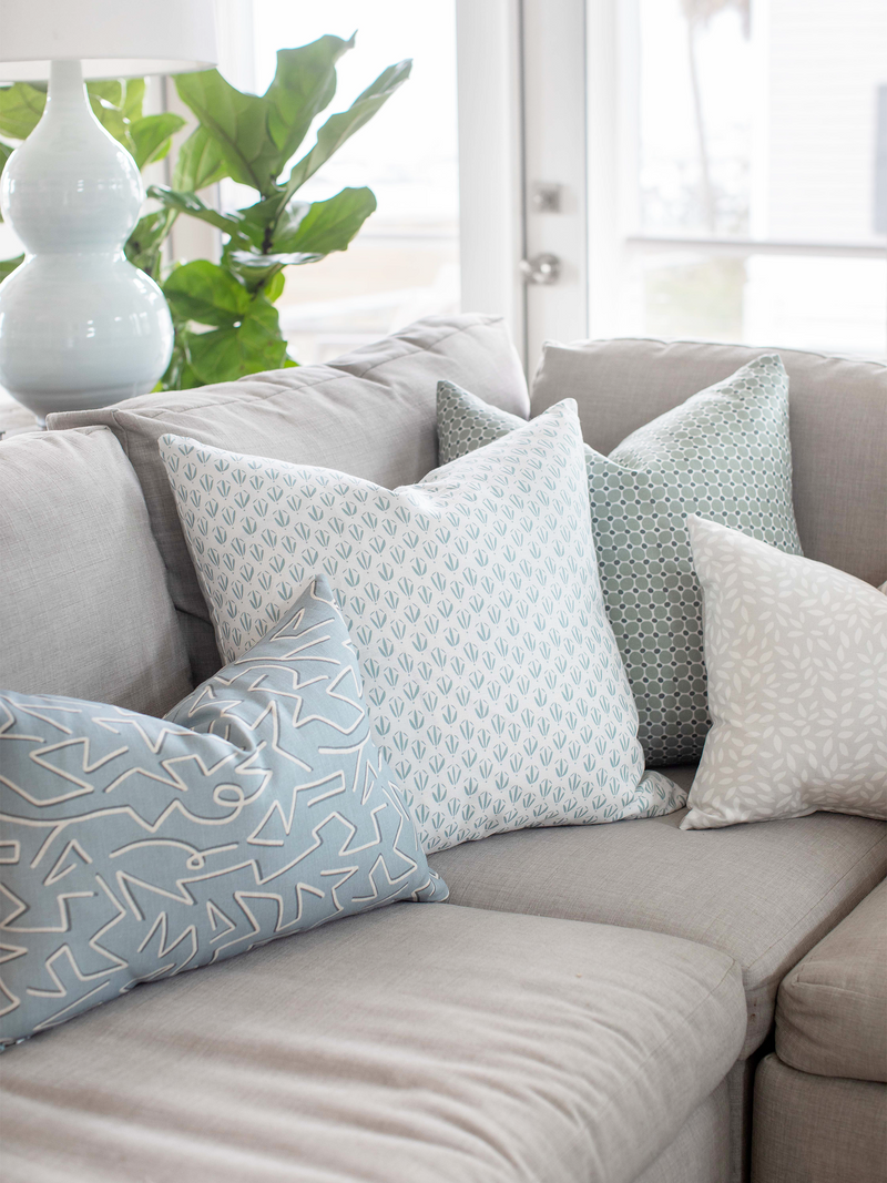 Kiawah Pillow in Basil