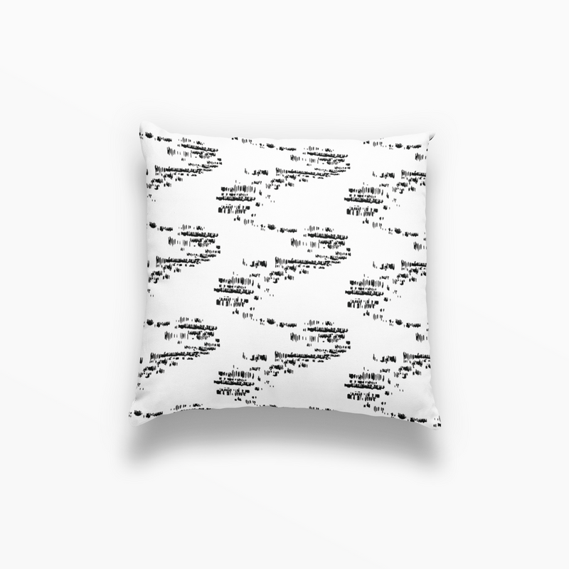 Salt Marsh Pillow in Jet