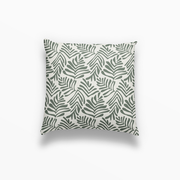 Frond Pillow in Alpine