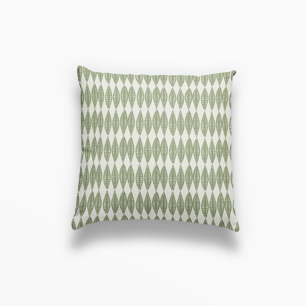 Leaflette Pillow in Peridot