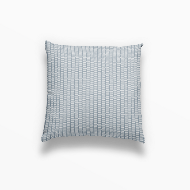 Jetty Pillow in Cooper Blue