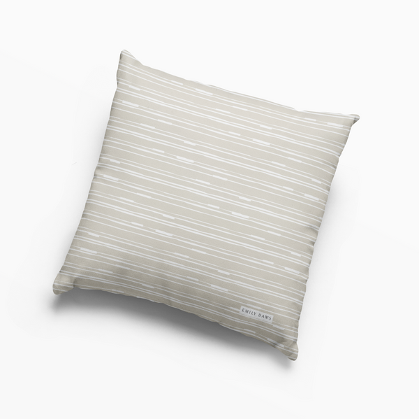 Washout Pillow in Hominy