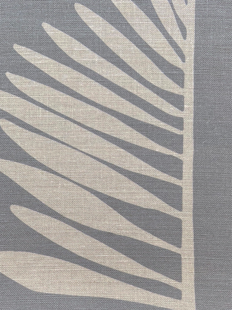 Palmetto Fabric in Denim
